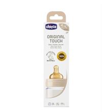 Chicco Original Touch Anticolic Baby Bottle Art.129087 Latex Feeding Bottle 330 ml