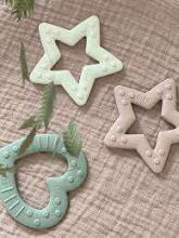 Bibs Baby Bitie Stars Art.129621 Blush