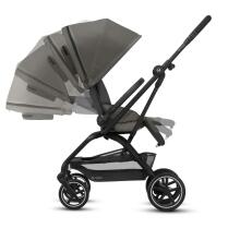 Cybex Eezy S Twist+ 2 buggy Lava Grey, black frame