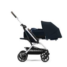 Cybex Eezy S Twist+ 2 buggy Ocean Blue, silver frame