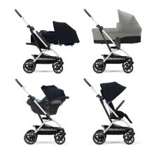 Cybex Eezy S Twist+ 2 buggy Ocean Blue, silver frame