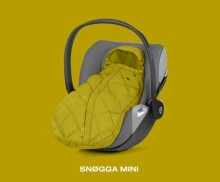 Cybex Snøgga Mini Art.129882 Deep Black   Garstyčių geltonojo vežimėlio miegmaišis