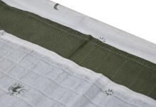 Jollein Muslin Mouth Cloth Stargaze Leaf Green Art.537-848-66091