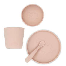 Jollein Dinner Set Silicone Pale Art.705-007-00090