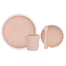 Jollein Dinner Set Silicone Pale Art.705-007-00090