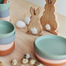 Jollein Dinner Set Silicone Storm Grey Art.705-007-65308