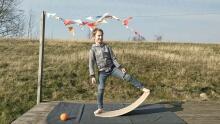 Brendompl Plywood Balance Board Small Art.NF03006