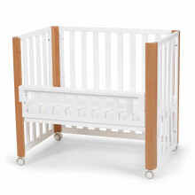 Kinder Kraft Koya Art.KFKOYA00WHT0000 White bērnu gulta ar matraci 120x60сm