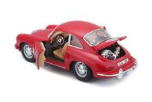 BBURAGO automašīna 1/24 Porsche 356B Coupe 1961, 18-22079
