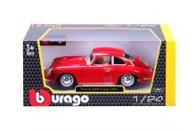 BBURAGO automašīna 1/24 Porsche 356B Coupe 1961, 18-22079