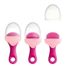 BOON bērna ēdināšanas ierīce cietiem Pink B11415