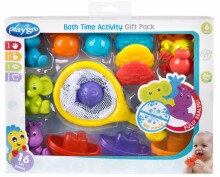PLAYGRO pilnībā noslēgts vannas rotaļlietu komplekts Bath time Activity, 0187486