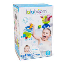 LALABOOM vannas rotaļlieta ar 8gab pērlēm, BL510