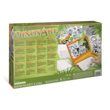 DINOSART radošuma komplekts Tracing Light Pad, 15151
