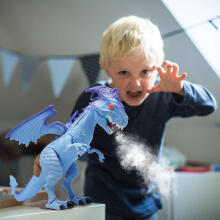 MEGASAUR MIGHTY darbojas ar baterijām staigājošs Dragon, 80074