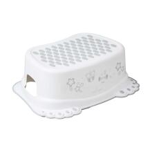 Pakāpiens-step  GREY OWLS  white, TegaBaby SO-006