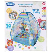 PLAYGRO aktivitāšu paklājs Convert Me Teepee Ball, 0187626