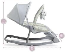 Momi Ebes Bouncer Dots Art.131587 šūpuļkrēsliņš