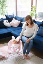 Momi Bouncer Glossy Bunny Art.BULE00004 Modern rocking chair with music and vibration