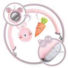 Momi Bouncer Glossy Bunny Art.BULE00004 Modern rocking chair with music and vibration