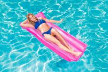 BESTWAY piepūšamais matracis Deluxe, 1.83m x 76cm, dažadas, 44013