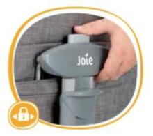 Joie Roomie Art.P1814BAGFL000 Gray Flannel
