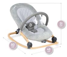 Momi Lumiwood Bouncer  Art.BULE00011 Grey
