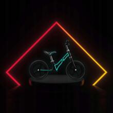 Momi Balance Bike Moov Art.132002 Turquoise