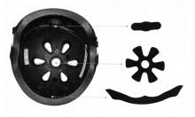 Momi Mimi Helmet Art.ROBI00019 Black  Certified, adjustable helmet for children M (48-52 cm)
