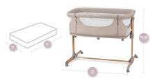 Momi Smart Bed  Art.LOZE00001 Beige