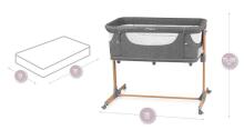 Momi Smart Bed  Art.LOZE00002 Grey