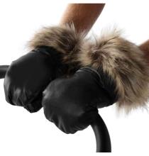 Junama Glitter Gloves  Art.132170 Black