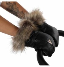 Junama Glitter Gloves  Art.132210 Pink Теплая муфта-рукавицы для рук