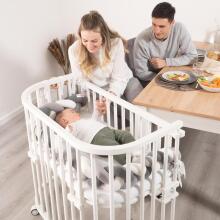 Kidsworld Wood Bed Rail Art.132313 Natural Защитный барьер для кроватки 86x 27.5см