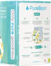 Pureborn  Organic Bamboo Pants Art.132347 Ecological diaper panties size 5, 12-17 kg