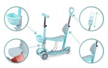 Qkids ILI Scooter Art.HUBA00015 Blue