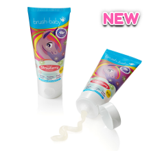 Brush Baby Toothpaste Strawberry Art.BRB029