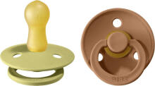 Bibs Colour Art.132573 Meadow/Earth  Soothers 0-6 m.