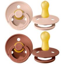 Bibs Colour Art.132582 Woodchuck/Blush, pacifier, 100% natural
