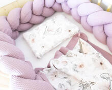 La bebe™ Wafel Art.132583 Magnolia  Bed bumper 220 cm.