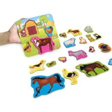 Roter Käfer  Magnetic Puzzle Farm Art.RK2090-01