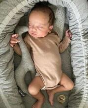 Childhome Babynest  Art.CCBNJERGR Jersey Grey