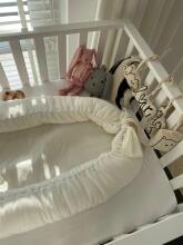 Childhome Babynest  Art.CCBNJEROW Jersey Off White