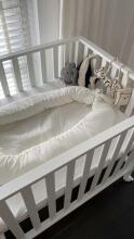 Childhome Babynest  Art.CCBNJEROW Jersey Off White