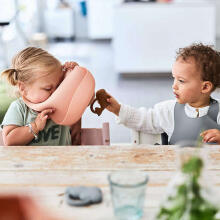 Jollein Silicone Bib Art.029-007-00090 Pink