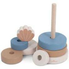 Jollein Wooden Tower  Art.120-001-66026 Shell Blue