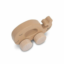Jollein Wooden Toy Car Art.112-001-66023 Caramel Bērnu koka rotalļieta ar riteņiem