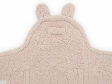 Jollein Wrap Blanket Bunny Art.032-566-66020 Pink  Ümbrikuketta fliis 100x105sm
