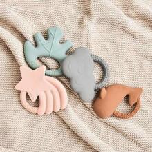 Jollein Teether  Rubber Art.101-001-00090 Pink