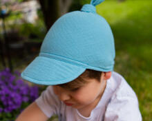 Baby Love Muslin Headband Art.132737 Blue